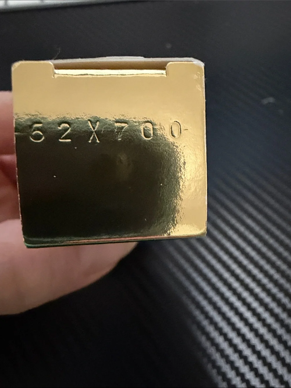 Yves Saint Laurent Gold Rouge Pur Couture Lipstick (R1971 Rouge Provocation) NI